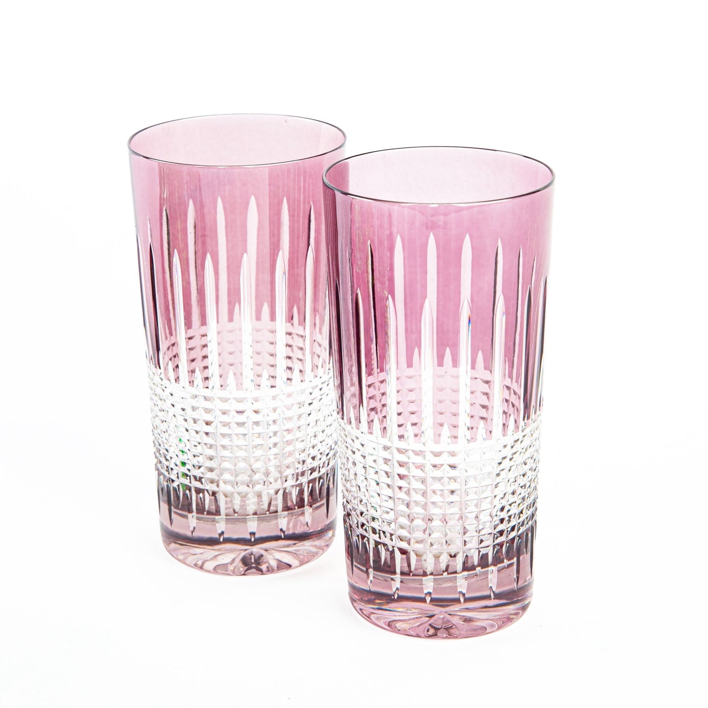 Miecz Crystal Lavender Highball Glasses - Set of 2