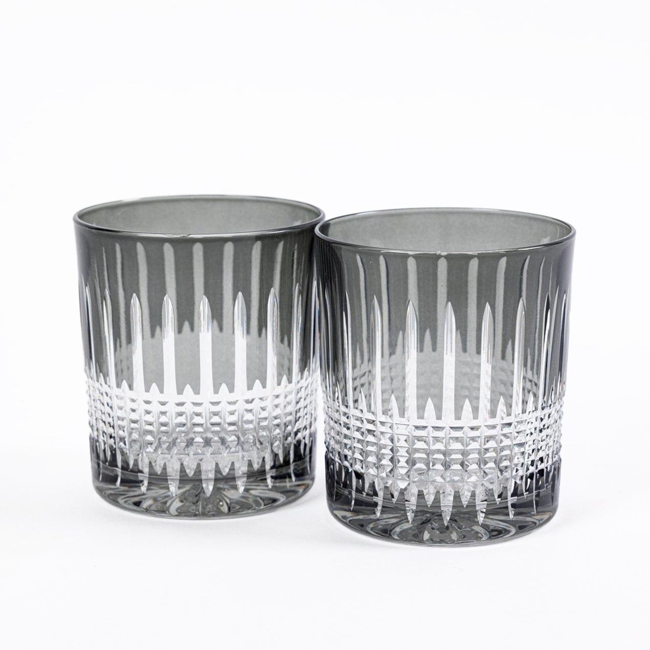 Miecz Crystal Tumblers - Set of 2 in Grey