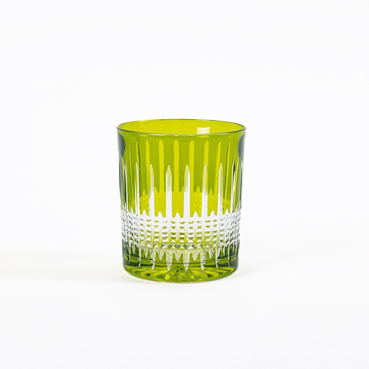 Miecz Crystal Tumblers - Set of 2 Jablko in Green